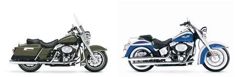 Motorrad Vergleich Harley Davidson Road King Classic Flhrc Vs