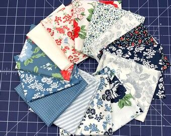 Dwell Fat Quarter Bundle By Camille Roskelley Moda Fabrics Etsy