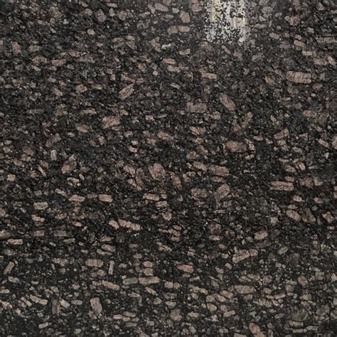 Block Slab Brown Leather Finish Granite For Flooring Thickness