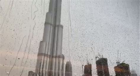 UAE Weather Rain In Dubai Sandstorm In Abu Dhabi