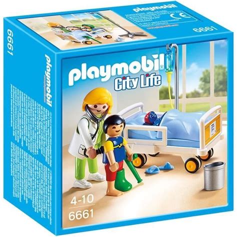 Playmobil City Life Chambre D Enfant Avec M Decin Playmobil