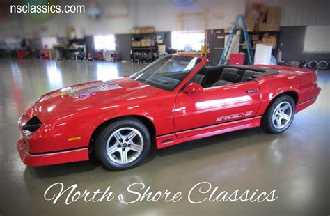 Used Chevrolet Camaro Original Iroc Z Convertible With Low