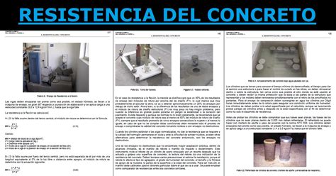 Resistencia Del Concreto Concreto Simple