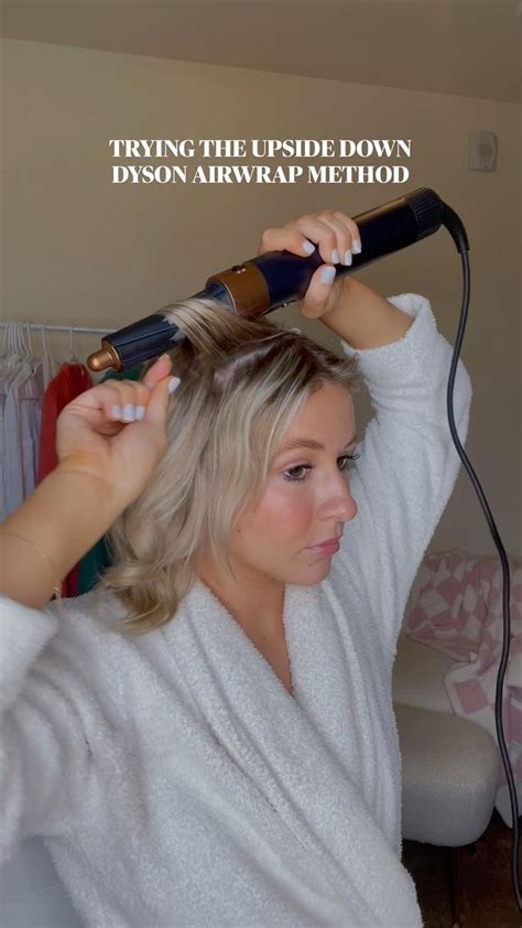 Dyson airwrap tutorial on short hair | Short hair styles, Easy ...