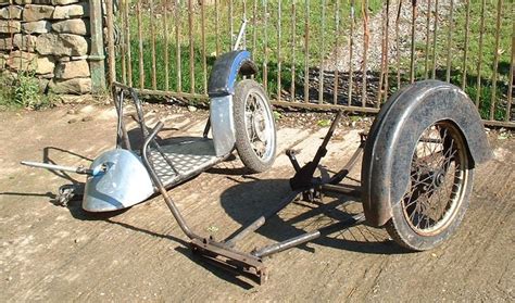 Bonhams A Motorcycle Trials Sidecar And A 1930s Bsa Sidecar Chassis