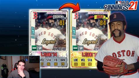 MLB 9 Innings 21 Upgrading And Training New Legend Player YouTube