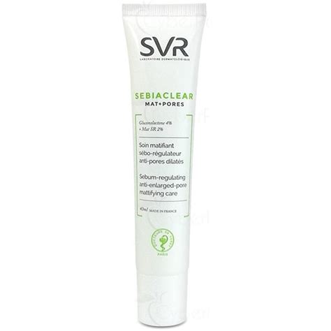 Svr Sebiaclear Mat Pores Cr Me Matifiante Tube Ml