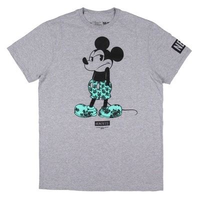 Neff Disney Men S Mickey Mouse Tropical Filled Character Design T Shirt