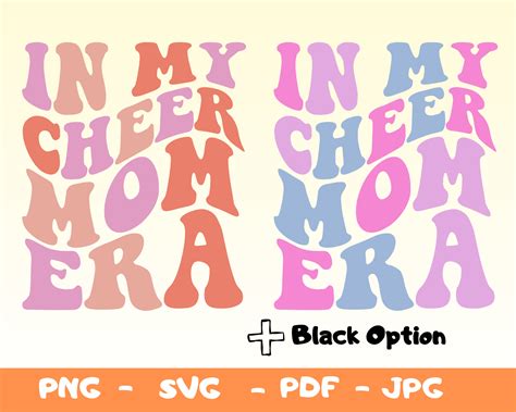 In My Cheer Mom Era Svg Cheer Mom Era Svg Cheer Mom Shirt Sv Inspire