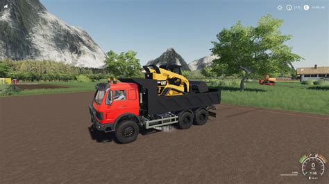 FS19 Construction Tipper For Mercedes Benz Agrar HKL V0 5 Farming