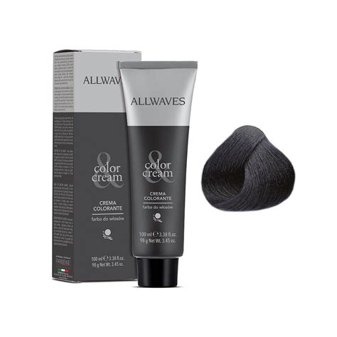 Крем-краска для волос ALLWAVES COLOR CREAM 1.10 Чистая лакрица - купить ...