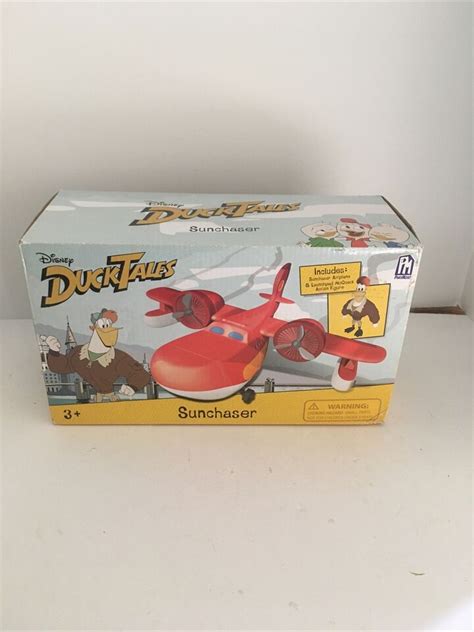 Disney Ducktales Sunchaser Plane Vehicle Launchpad Mcquack 5 Action