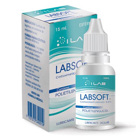 Labsoft Carboximetilcelulosa Ilab Lubricante Ocular X Ml