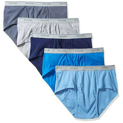 Fruit Of The Loom Mens Assorted Briefs 5 Pack