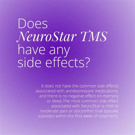 Neurostar Tms Therapy Side Effects
