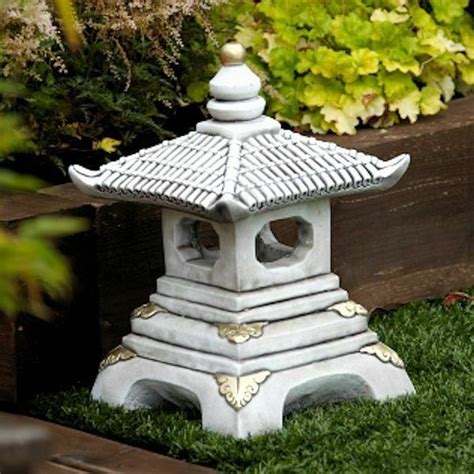 Japanese Pagoda Statue Large Pagoda Zen Garden Decor Japanese Stone