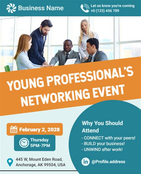 20 Networking Event Flyer Templates