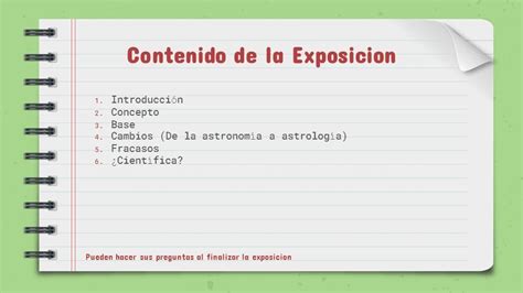 Astrologia Epistemologia Contenido De La Exposicion Introducci N