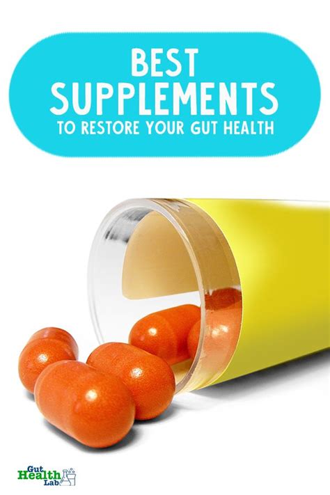 The Best Supplements To Restore Your Gut Health Gut Health Lab Gut