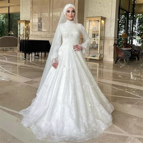 Arabian Muslim Wedding Dresses