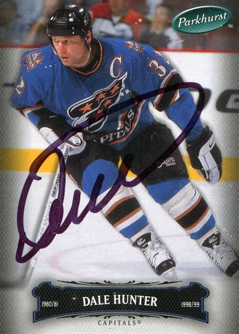 Hockey - Dale Hunter - Images | PSA AutographFacts℠