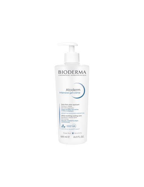 Bioderma Atoderm Intensive Gel Crème Soin Frais Ultra Apaisant 500