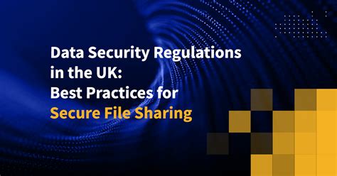 Data Security Regulations In The Uk Best Practices For Secure File Sharing