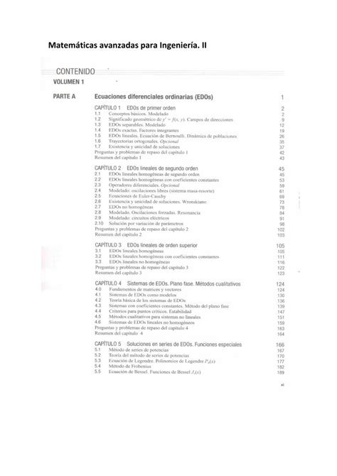 Pdf Matem Ticas Avanzadas Para Ingenier A Ii Matem Ticas Avanzadas