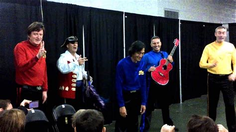 The Wiggles Toronto Meet And Greet Backstage Per Youtube