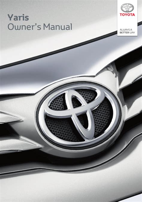 2023 Toyota Yaris Manuel du propriétaire PDF Manual 614 Pages