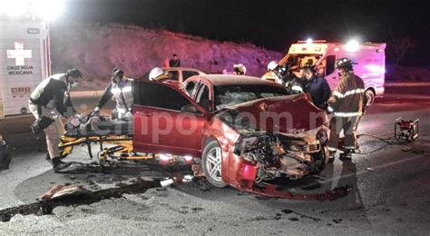 Fuerte Choque Deja Dos Heridos Y Atrapados En El R Almada