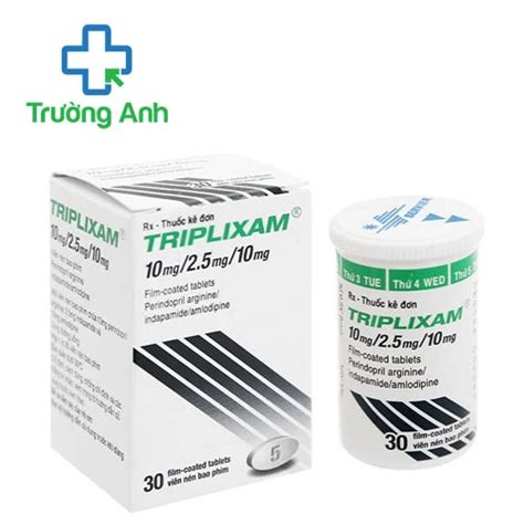 Triplixam 10mg 2 5mg 10mg Servier Thuốc Trị Tăng Huyết áp