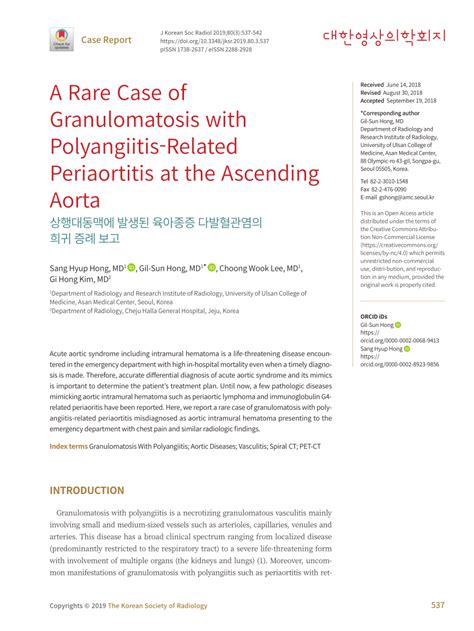 Pdf A Rare Case Of Granulomatosis With Polyangiitis Related