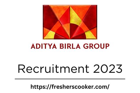 Aditya Birla Hiring 2023 For Management Trainee Mumbai