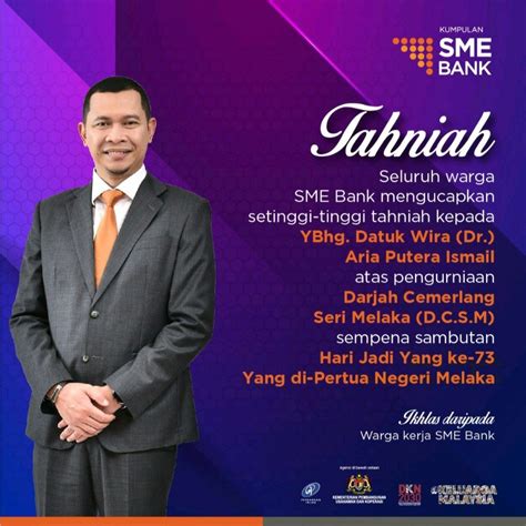 Sme Bank Malaysia Di Linkedin Seluruh Warga Sme Bank Mengucapkan