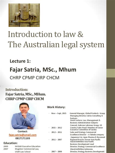 Lecture 1 Introduction To Law And The Australian Legal System 2021 Download Free Pdf Burden