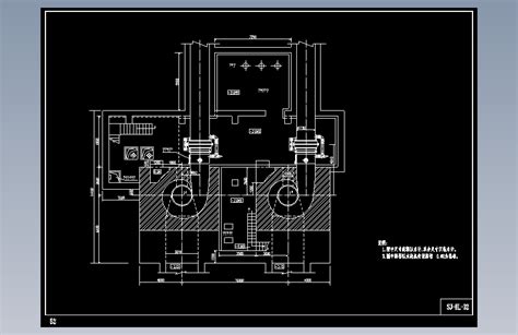 小水电站机电设计图（hl）－3autocad 14模型图纸下载 懒石网