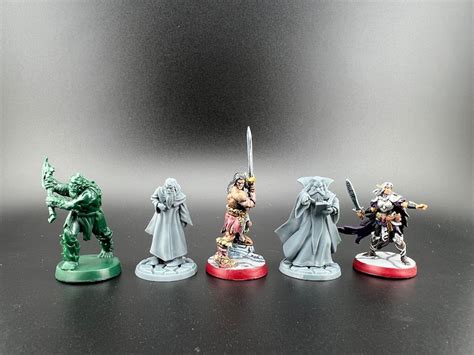 Heroquest Named Characters Custom Prints For 2021 Avalon Etsy