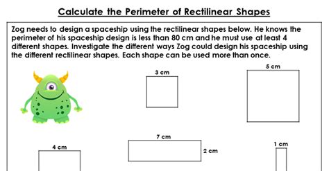 Calculate The Perimeter Of Rectilinear Shapes Discussion Problems