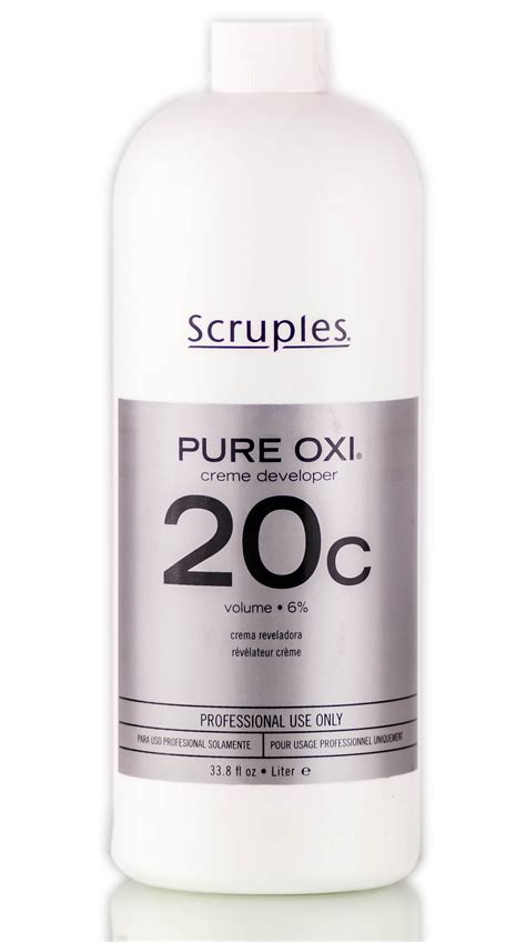 Scruples Pure Oxi Creme Developer 20c Vol 6 338 Oz