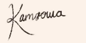 Hello! Is this cursive legible/correct; it's supposed to be "Катюша"; I ...