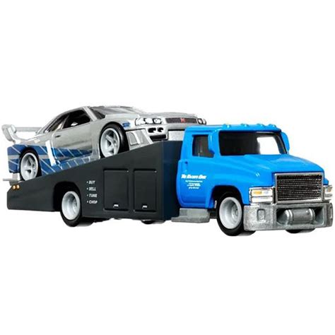 Комплект колички Hot Wheels Team Transport Premium LB ER Super Silhouette Nissan Skyline