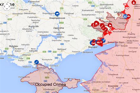 Live Map of the War in Ukraine (Actual Live Version in Comments to ...