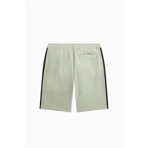 Fred Perry Fred Emb Tape Short Sn Men Seagrass M Flannels