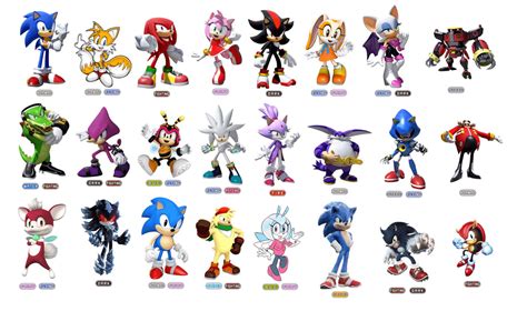 If Sonic Characters Had Pokémon Types Sonicthehedgehog