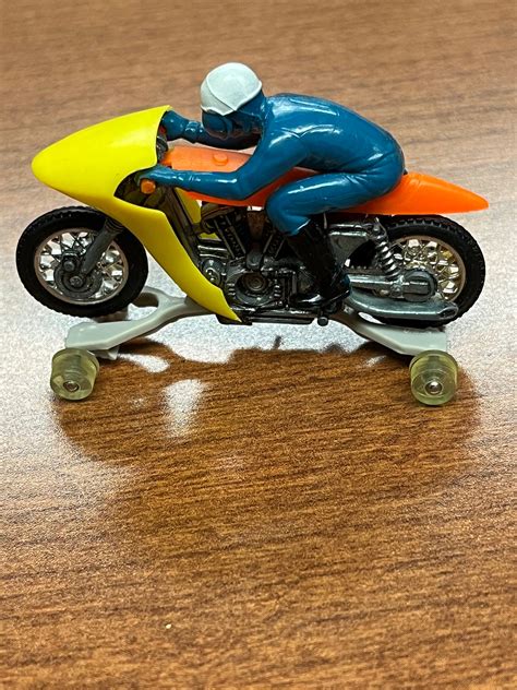 Hot Wheels Rrrumblers Rip Snorter Motorcycle With Blue Rider Etsy