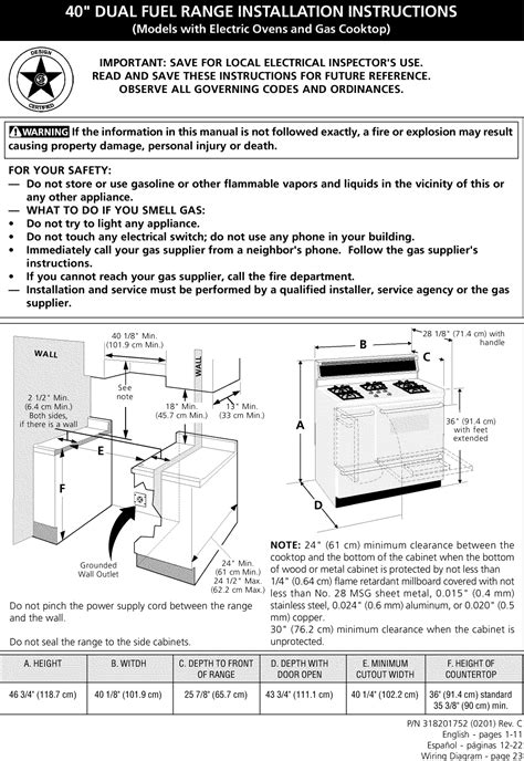 Kenmore 79074503991 User Manual DUAL FUEL RANGE Manuals And Guides L0205072