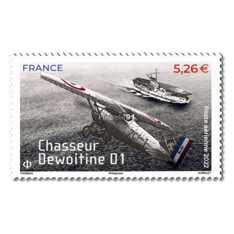 Timbre Poste A Rienne N Chasseur Dewoitine D Timbres De France