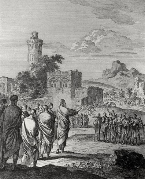 Luke In The Phillip Medhurst Collection Christ Heals The Ten Lepers