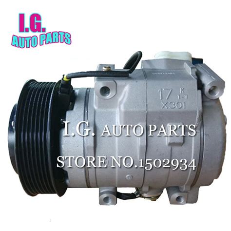 10S17C AC Compressor For Car Toyota Hiace 2 5 D 4D Hi Lux Land Cruiser